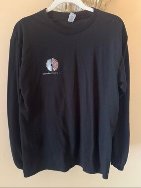 Unlimited Wood LLC Black Long Sleeve Logo Tee